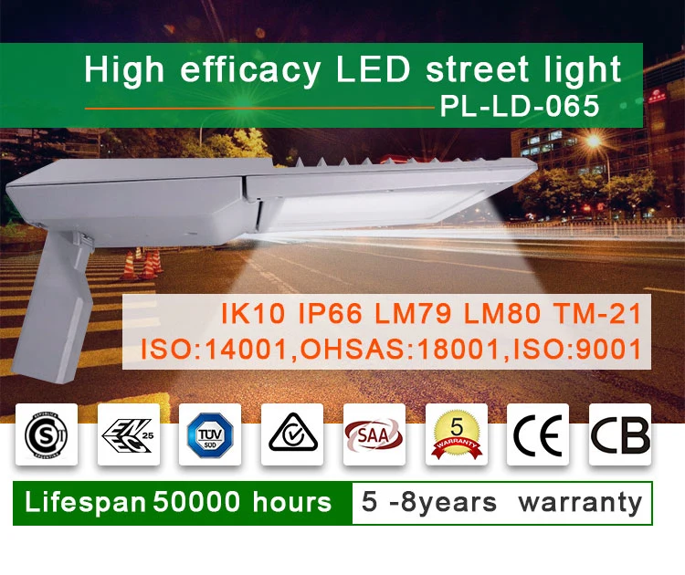 High Power Adjustable High Quality High Brightness Meanwell Driver SMD with CB Lm79 Lm80 TM21 200W LED Street Light