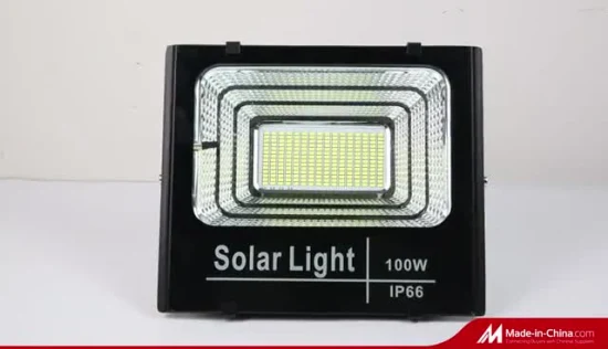 50W 100W 150W 200W IP65 Waterproof Outdoor Solar Powered Lamp LED Flood Light